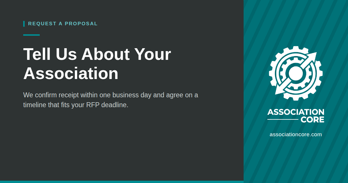 Submit an RFP | Association Core